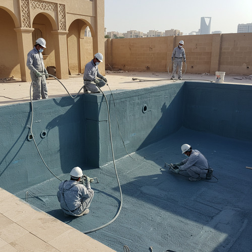 شركة عزل مسابح حى الملز الرياض
