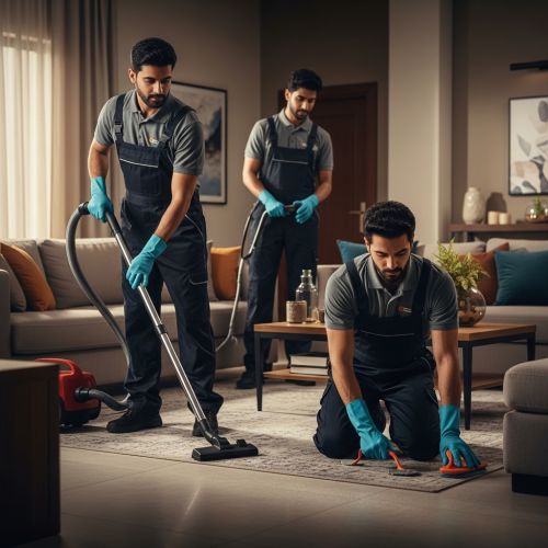 عمالة تنظيف بالساعة رجال حى الرمال